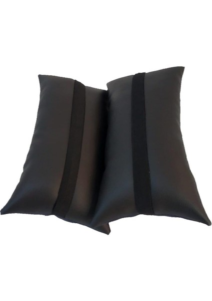 Atatürk Imzası 2'li Set Kırmızı Deri Oto Koltuk Boyun Yastığı Araba Araç Seyahat Koltuk Yastık. Suni indirimleri