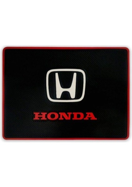 Kaymaz Torpido Pedi Torpido Üzeri Kaydırmaz Ped Honda Baskılı