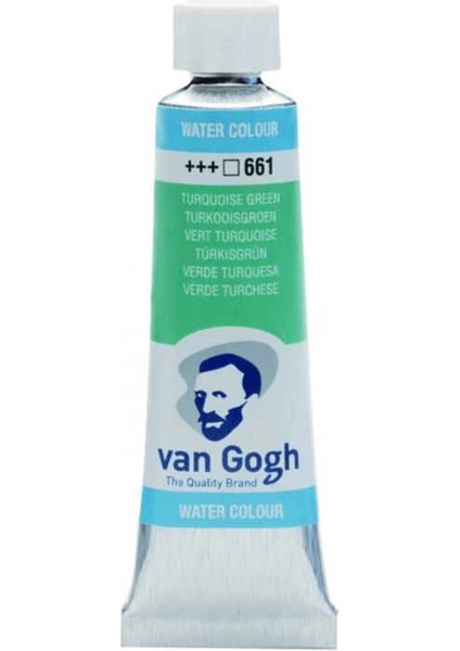 Van Gogh 10 Ml. Tüp Sulu Boya 661 Turquoise Green