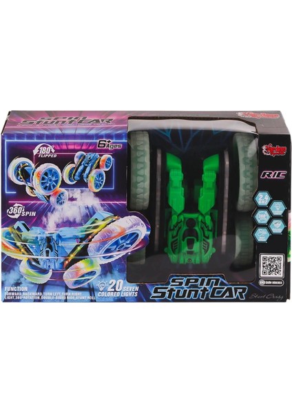 Hg-4-45 Kumandalı Işıklı Buharlı Stunt Spin Araba -Vardem Oyuncak fırsatları