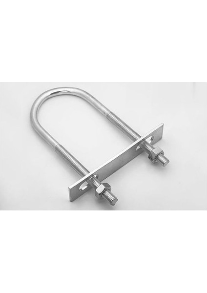 U Civata, Karşılık Demiri + Somunlu - M6X30 - 25 Set