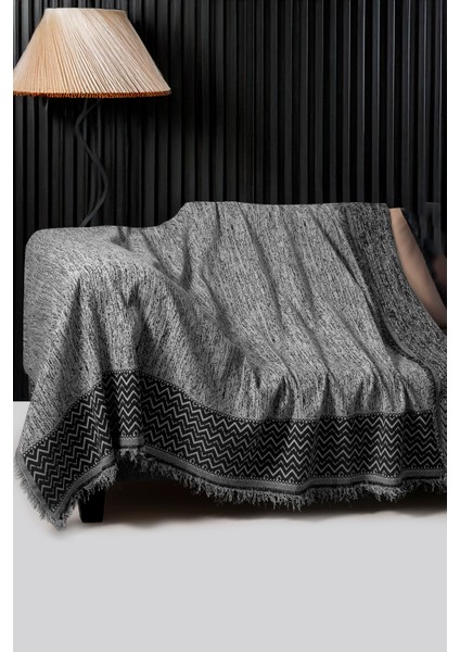 Pamuklu Lüks Kaymaz Koltuk Örtüsü | Koltuk Şalı | Çok Amaçlı Örtü