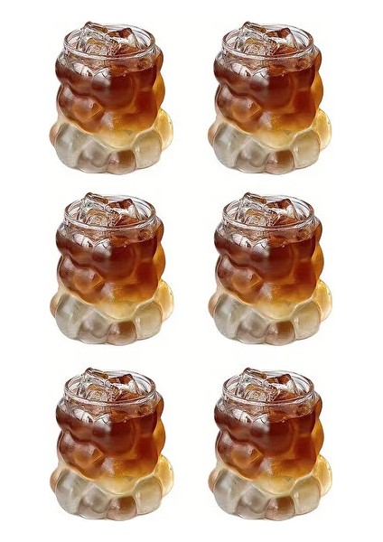 Lavin 6’lı Üzüm Desenli Kahve Yanı Cam Bardak Seti 75 ml – Şık Sunum Bardakları LVN41959 modelleri