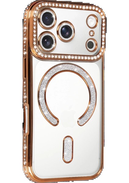 CPT16 Apple iPhone 17 Pro Joke Simli Magneticsafe Kılıf - Turuncu fiyatları