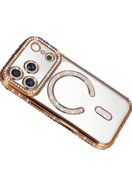 CPT16 Apple iPhone 17 Pro Joke Simli Magneticsafe Kılıf - Turuncu fırsatları