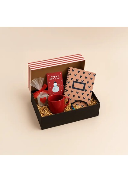 Yılbaşı, Doğum Günü, Tebrik ve Özel Günler Için Konsept Hediye Kutusu