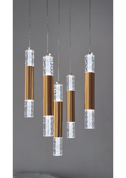 Üç Renk Kumandalı LED Sarkıt Avize fırsatları