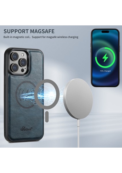 iPhone 11 Kılıf H17 2-1 Manyetik Mıknatıs Kartlıklı Kapak fiyatları