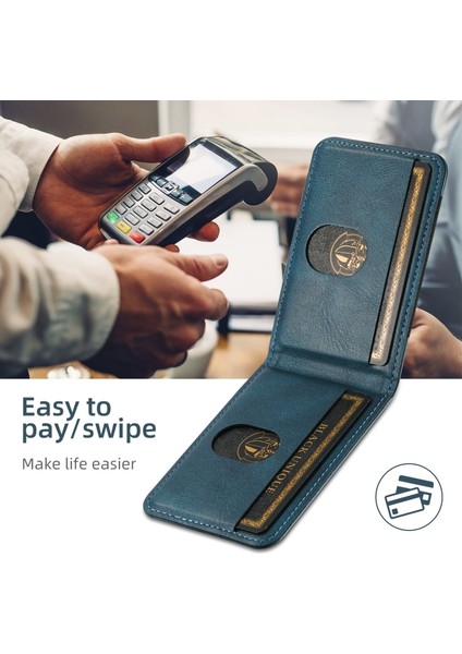 iPhone 11 Kılıf H17 2-1 Manyetik Mıknatıs Kartlıklı Kapak modelleri