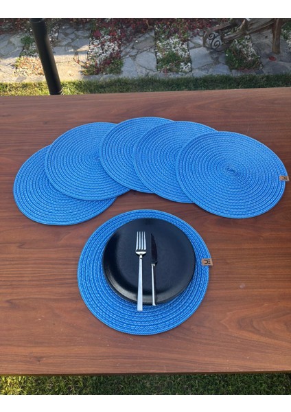 Tekstil 6’lı Yuvarlak Supla Takımı – Kolay Temizlenebilir, Modern Sofralar Için indirimleri