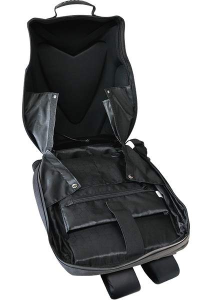 LED Baykuş Gözlü Akıllı Sırt Çantası – Sert Kasa, USB Şarj Girişli fırsatları