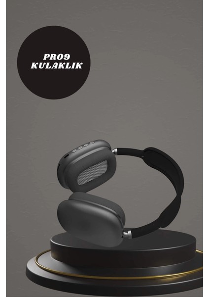 Kulak Üstü Kulaklık Pro9 ve Yeni Nesil Akıllı Saat Android ve Ios Uyumlu Anc Özelliği fırsatları