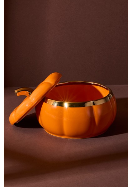 Balkabak Porselen L Kapaklı Saklama Kabı 13.3X13.3X6.3 cm fiyatları