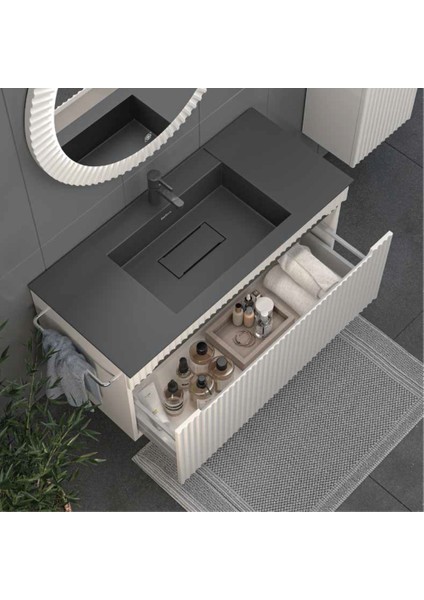 Zara Banyo Dolabı 100 cm (Boy Dolabı Dahil Değildir.) modelleri