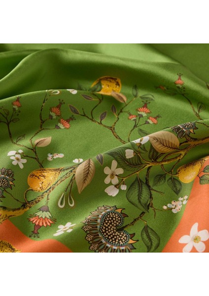 Ipekevi Limon Ağacı Tivil Ipek Eşarp Yeşil fiyatları