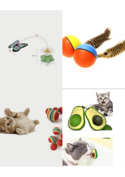 Kedi Oyuncak Seti 4'lü