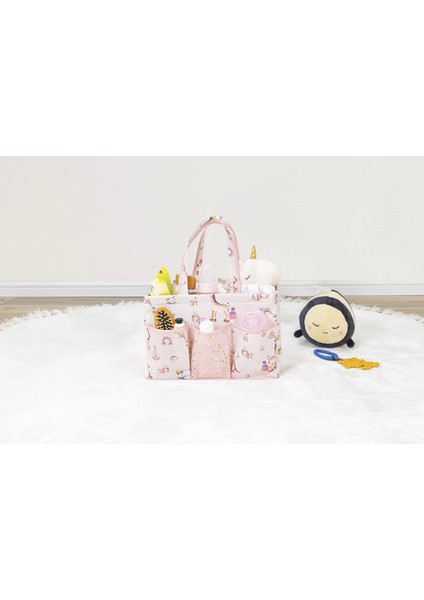 Baby Kullanımı Kolay Desenli Taşınabilir Bakım Çantası (Pembe) ( Lisinya ) modelleri