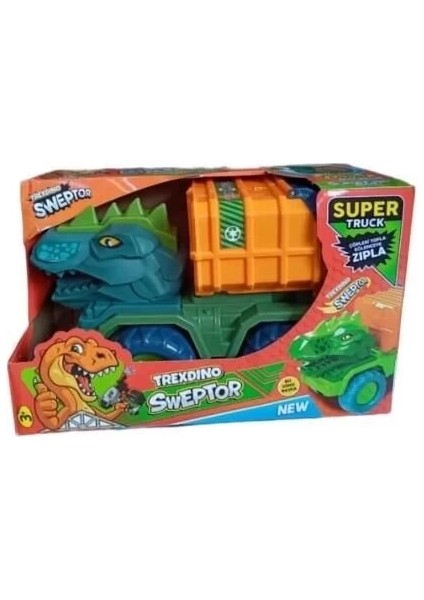 Kutu Sweptor Dino Çöp Kamyonu