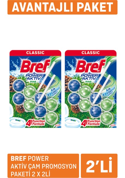 Power Aktif Çam Paketi 2 x 100 G