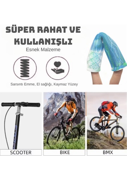 Bisiklet 165MM Bmx Dirt Jump Yumuşak Elcik Pembe/mavi