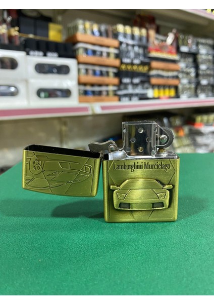 Lamborghini Figürlü Metal Benzinli Çakmak fiyatları