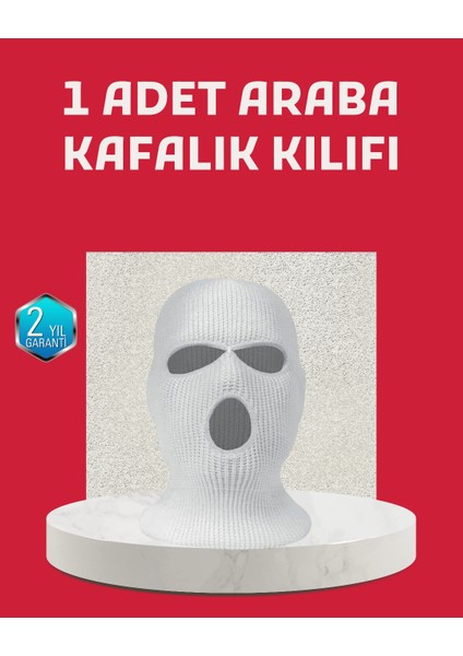 Evrensel Uyumlu Araç Başlık Kılıfı Çizik ve Kir Koruyucu