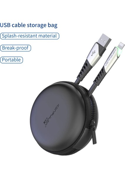 DC17 Lightning Kablo iphone Uyumlu 1m 2.4A - KIRMIZI-(5796) fiyatları