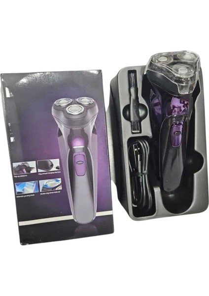 Tıraş Makinesi Hassas Ciltlere Özel Döner Başlıklı Pürüzsüz Görünüm - M760R571-K59760 indirimleri