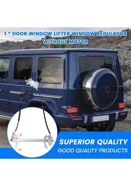 Mercedes Benz W463 G-Serisi G500 G55 G550 G63 A4637300746 A4637300946 L Için Motorsuz Araç Arka Kapı Cam Regülatörü (Yurt Dışından) indirimleri