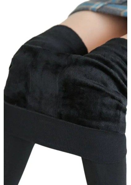 Siyah Bayan Peluş Tayt indirimleri