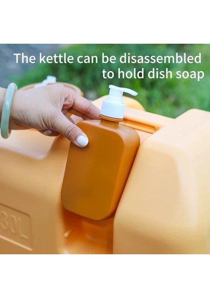 Açık Su Konteyneri Piknik Kamp Içme Kova Depolama Taşıyıcı 20L modelleri