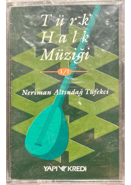 Türk Halk Müziği Serisi Neriman Altındağ Tüfekçi 5 Adet Açılmamış Jelatininde Kaset