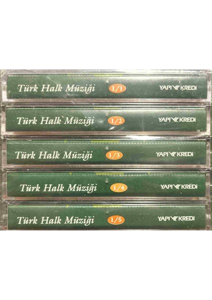 Türk Halk Müziği Serisi Neriman Altındağ Tüfekçi 5 Adet Açılmamış Jelatininde Kaset fiyatları