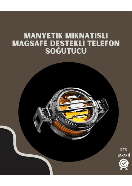 Tüm Telefonlarla Uyumlu Kompakt Soğutucu | Yüksek Performanslı Hızlı Soğutma - T705G883-Z347