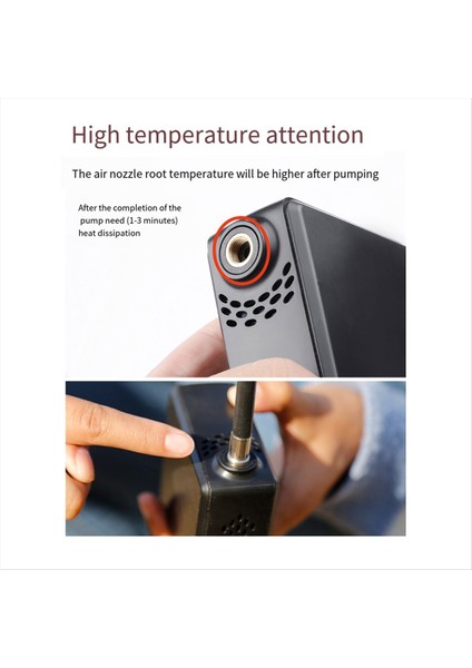 Kablosuz Hava Pompası 150PSI Taşınabilir Elektrikli Lastik Şişirme Araba Bisiklet Motosiklet Için Mini Hava Kompresörü (Yurt Dışından) fırsatları