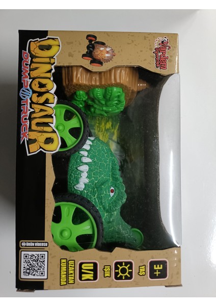 Uzaktan Kumandalı Takla Atan Işıklı Dinazor Araba