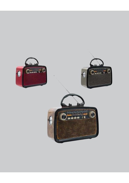 Bluetooth’lu LED Işıklı Nostaljik Müzik Kutusu – Ahşap Dokulu Vintage Tasarım ve Yüksek Ses Kalitesi indirimleri