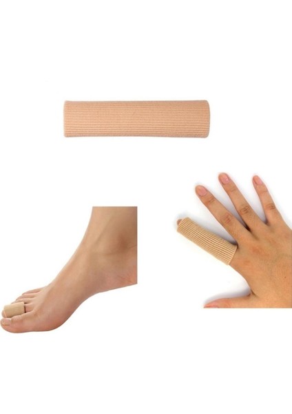 bulurum el ayak parmak koruyucu teo kumaş kaplı jel silikon tüp