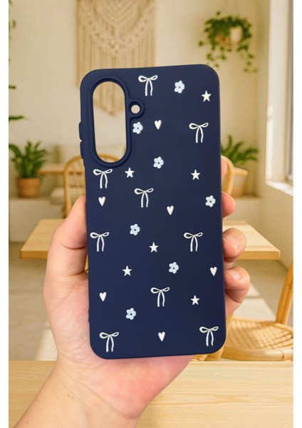 Samsung Galaxy A26 Uyumlu Mini Fiyonk Desenli Silikon Darbe Emici Klasik Korumalı Rubber Kılıf fiyatları