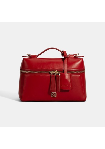 Kadın Kırmızı Omuz Askılı Deri El Çantası fiyatları