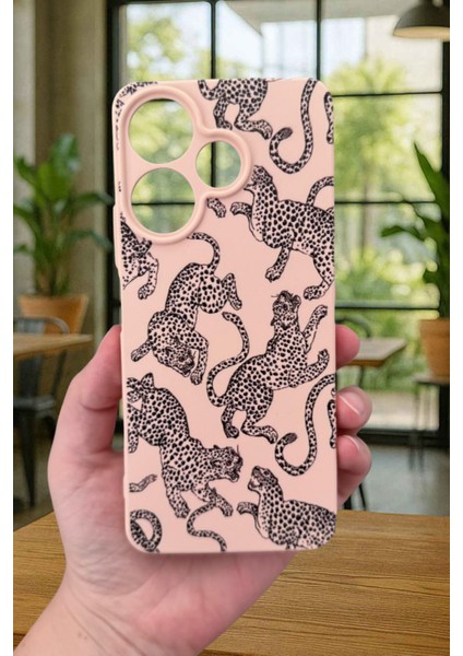 Xiaomi Redmi 13 4g Leopar Desenli Silikon Darbe Emici Klasik Korumalı Rubber Kılıf fiyatları
