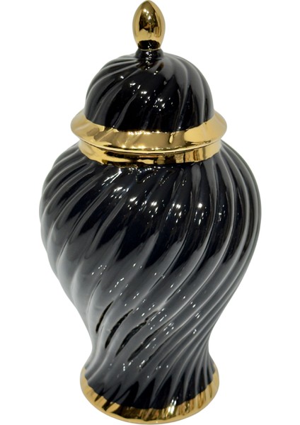 Seramik Halat Desen Küçük Küp Siyah modelleri