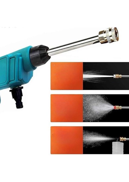 Şarjlı Oto Yıkama Bahçe Sulama Tabancası Makinesi Yüksek Basınçlı - M394R707-K75394 fırsatları