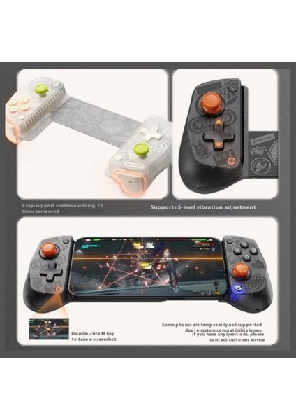 X5S Zenless Zone Zero Zzz Beyaz Wireless Mobile Game Controller Nintendo Switch 2 ,ios, Android indirimleri