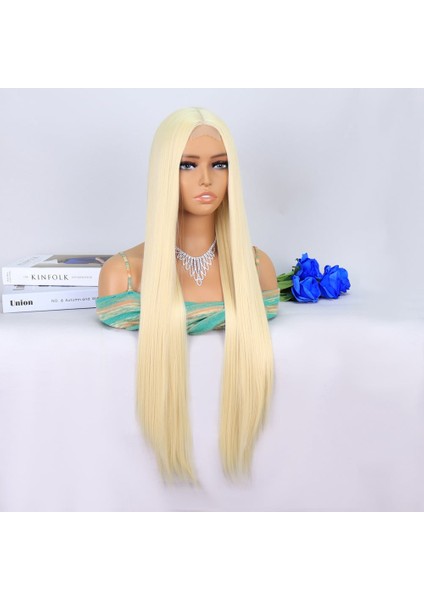 Platin Sarısı Ekstra Uzun Tül Peruk fiyatları