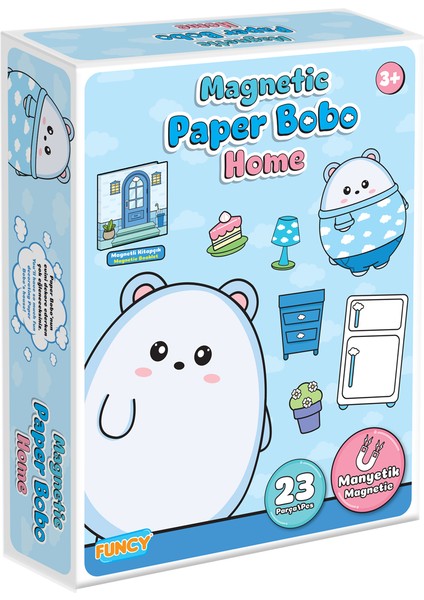Magnetıc Paper Bobo Home