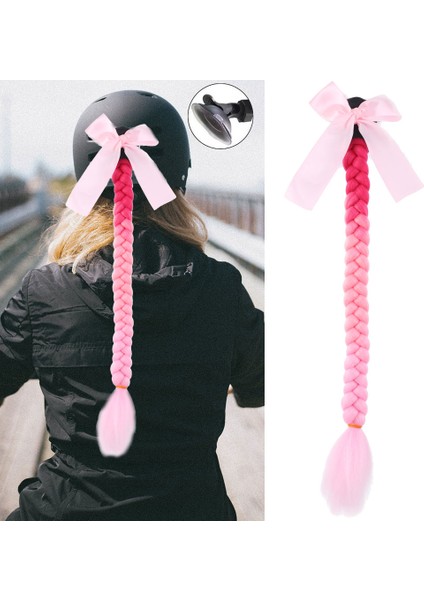 Motosiklet Kaskı Örgülü At Kuyruğu / ACM10