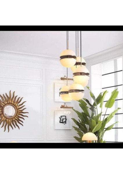 Ledli Yuvarlak Altılı Avize A-167-6 modelleri