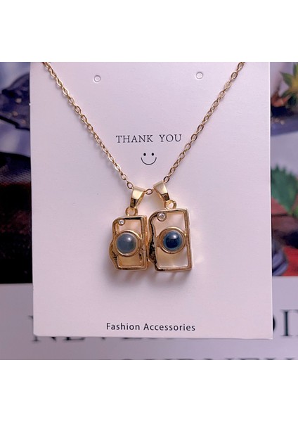 Yeni Titanyum Çelik Köprücük Kemiği Zinciri Dönen Kolye Kolye Kadın Yüz Aksesuarlı (Yurt Dışından)