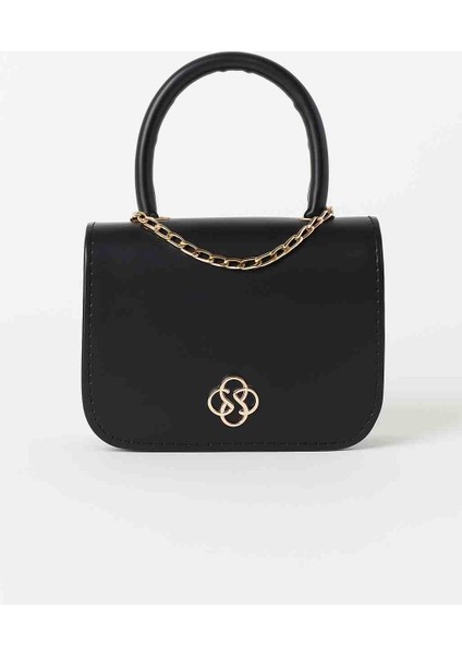 Siyah Mini Zincir Askılı Kadın El Çantası – Şık ve Zarif Tasarım fiyatları